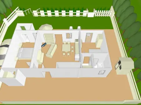 Haus in Ostra mit privatem Pool, Maison 4 personnes à Ostra - Photo 24