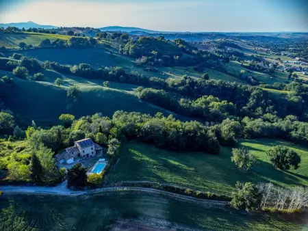 Casa Felicità, Marche Ferienhäuser, Maison 8 personnes à Cessapalombo - Photo 19