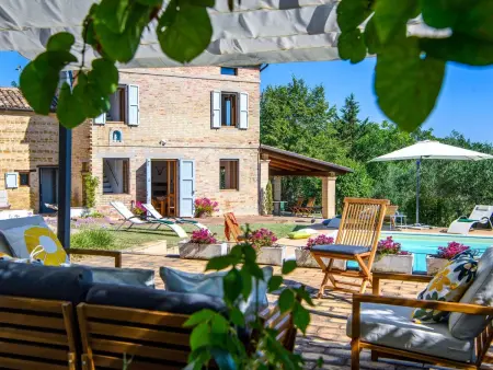Casa Felicità, Marche Ferienhäuser, Maison 8 personnes à Cessapalombo - Photo 33