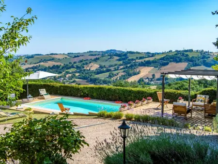 Casa Felicità, Marche Ferienhäuser, Maison 8 personnes à Cessapalombo - Photo 42