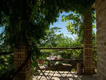 Villa mit privatem Pool in der Nähe des Dorfes, Maison 10 personnes à Cessapalombo - Photo 5