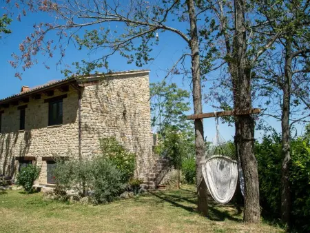 Villa mit privatem Pool in der Nähe des Dorfes, Maison 10 personnes à Cessapalombo - Photo 7