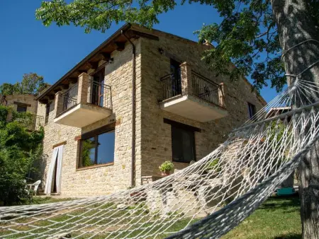 Villa mit privatem Pool in der Nähe des Dorfes, Maison 10 personnes à Cessapalombo - Photo 10