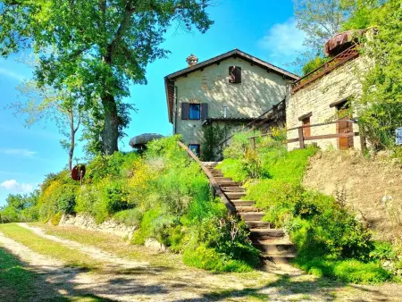 Charmantes Bauernhaus in Penna San Giovanni, Maison 10 personnes à Cessapalombo - Photo 34