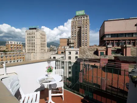 Wohnung 'Goliath' mit Terrasse, Appartement 4 personnes à Genova - Photo 10