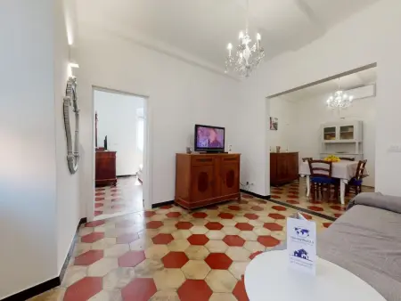 Wohnung 'Silvia' in Strandnähe, Appartement 6 personnes à Genova - Photo 12