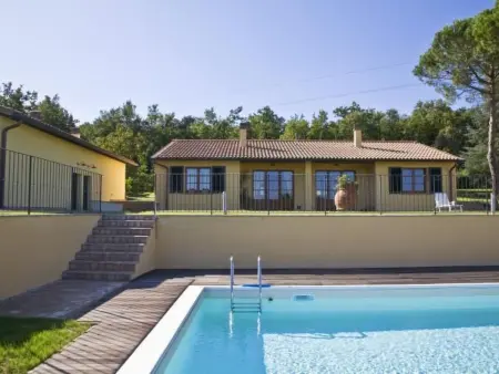 Wohnung La Spiga mit Garten und Terrasse, Appartement 6 personnes à Castelfalfi - Photo 2