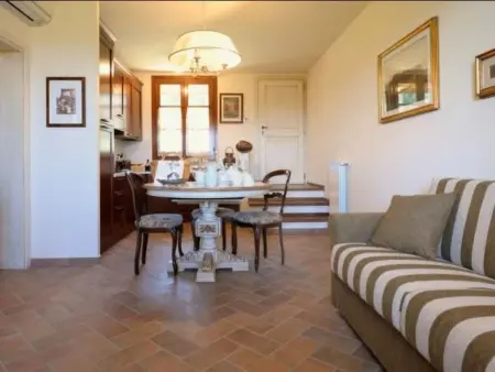 Wohnung La Spiga mit Garten und Terrasse, Appartement 6 personnes à Castelfalfi - Photo 3