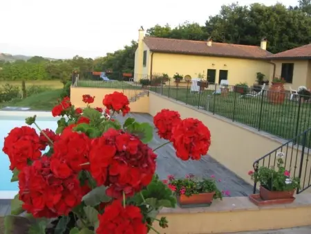 Wohnung La Spiga mit Garten und Terrasse, Appartement 6 personnes à Castelfalfi - Photo 12