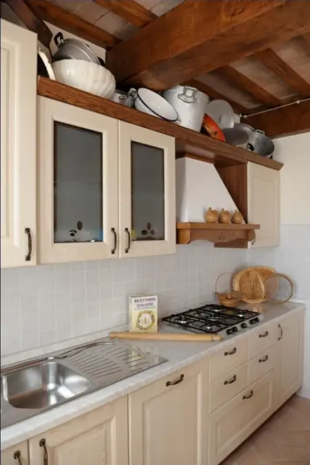 Lo Strettoio Wohnung mit Gemeinschaftspool, Appartement 5 personnes à Castelfalfi - Photo 5