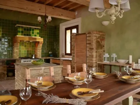 Wohnung  Villa VI Terra  mit Pool, Appartement 7 personnes à Volterra - Photo 2