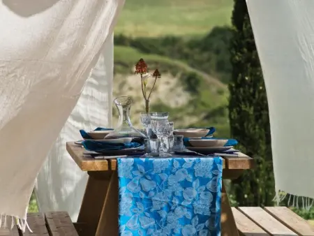 Wohnung  Tulip  mit Gemeinschaftspool, Appartement 6 personnes à Volterra - Photo 5