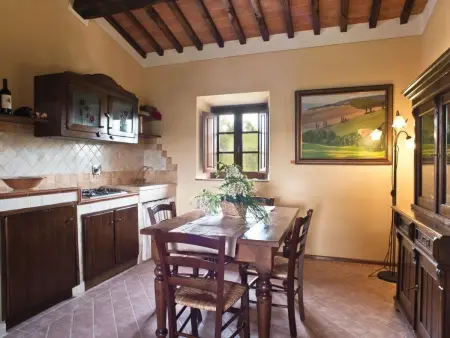 Alchenigi' Wohnung mit Schwimmbad, Appartement 4 personnes à Volterra - Photo 3