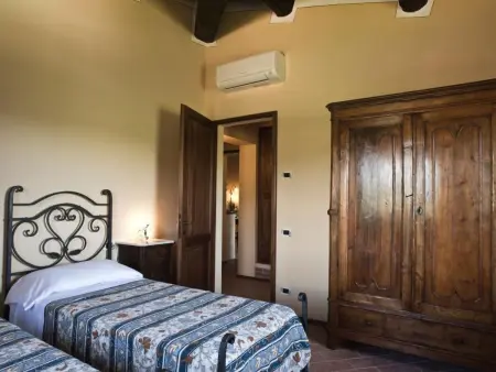 Alchenigi' Wohnung mit Schwimmbad, Appartement 4 personnes à Volterra - Photo 5