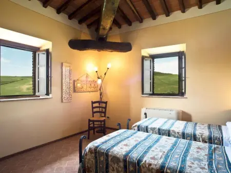 Alchenigi' Wohnung mit Schwimmbad, Appartement 4 personnes à Volterra - Photo 7