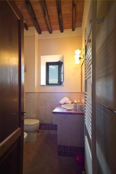 Alchenigi' Wohnung mit Schwimmbad, Appartement 4 personnes à Volterra - Photo 10