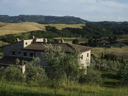 Efeu -Wohnung mit Gemeinschaftspool, Appartement 3 personnes à Volterra - Photo 1