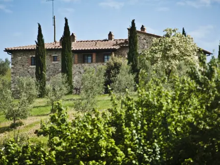Efeu -Wohnung mit Gemeinschaftspool, Appartement 3 personnes à Volterra - Photo 11
