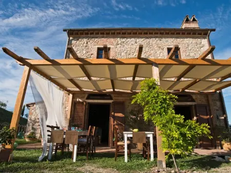 Efeu -Wohnung mit Gemeinschaftspool, Appartement 3 personnes à Volterra - Photo 22