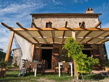 Efeu -Wohnung mit Gemeinschaftspool, Appartement 3 personnes à Volterra - Photo 25
