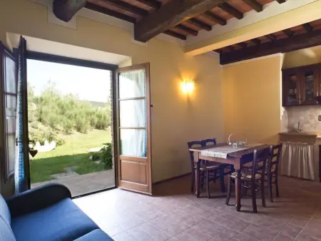 Narciso' Wohnung mit Gemeinschaftspool, Appartement 4 personnes à Volterra - Photo 3