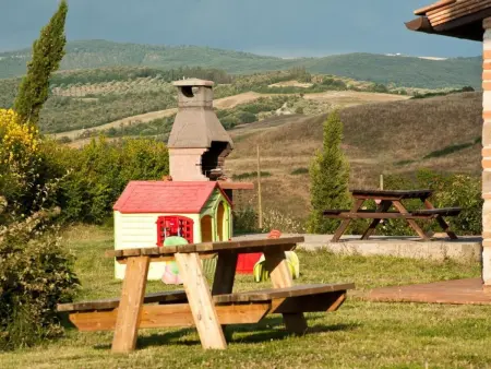 Narciso' Wohnung mit Gemeinschaftspool, Appartement 4 personnes à Volterra - Photo 4