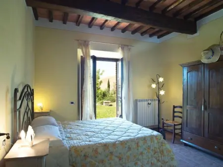 Narciso' Wohnung mit Gemeinschaftspool, Appartement 4 personnes à Volterra - Photo 6