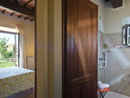 Narciso' Wohnung mit Gemeinschaftspool, Appartement 4 personnes à Volterra - Photo 7