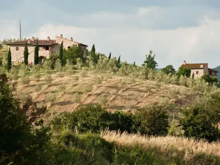 Narciso' Wohnung mit Gemeinschaftspool, Appartement 4 personnes à Volterra - Photo 14