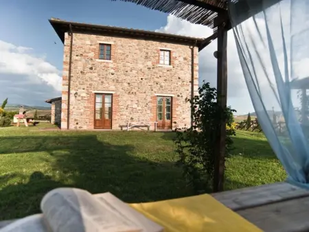 Biancospino' Wohnung mit Schwimmbad, Appartement 4 personnes à Volterra - Photo 8
