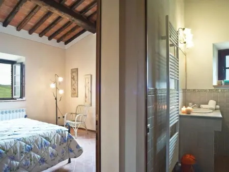Biancospino' Wohnung mit Schwimmbad, Appartement 4 personnes à Volterra - Photo 11