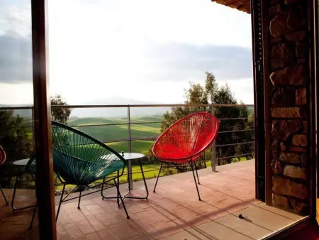 Villa Aria  mit Gemeinschaftspool, Appartement 4 personnes à Volterra - Photo 11