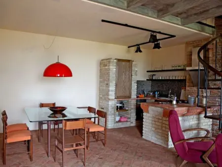 Wohnung  Villa Famiglia  mit Pool, Appartement 6 personnes à Volterra - Photo 5
