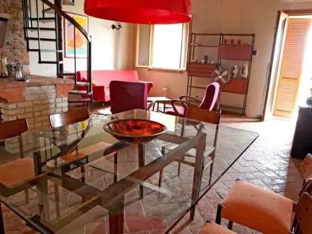 Wohnung  Villa Famiglia  mit Pool, Appartement 6 personnes à Volterra - Photo 6