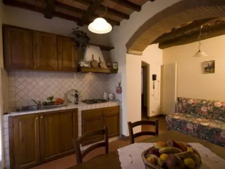 Santinovo Getreidespeicher Ferienwohnung, Appartement 6 personnes à Colle Val d'Elsa - Photo 4