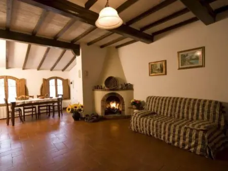 Santinovo archi Wohnung mit Schwimmbad, Appartement 4 personnes à Colle Val d'Elsa - Photo 1