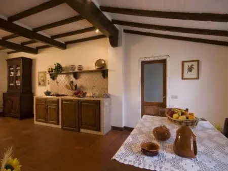 Santinovo archi Wohnung mit Schwimmbad, Appartement 4 personnes à Colle Val d'Elsa - Photo 2