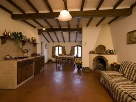 Santinovo archi Wohnung mit Schwimmbad, Appartement 4 personnes à Colle Val d'Elsa - Photo 8