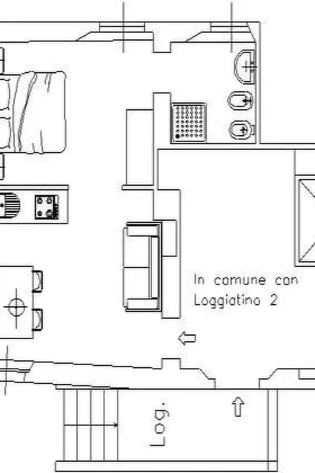 Santinovo Loggia Ferienwohnung, Appartement 2 personnes à Colle Val d'Elsa - Photo 10