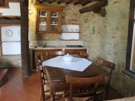 Santinovo Dachgeschosswohnung, Appartement 4 personnes à Colle Val d'Elsa - Photo 3