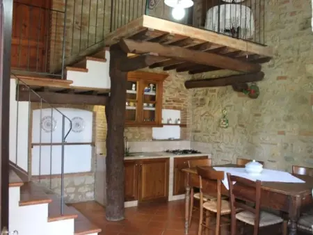 Santinovo Dachgeschosswohnung, Appartement 4 personnes à Colle Val d'Elsa - Photo 15