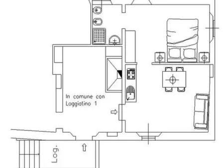 Santinovo Loggia 2, Appartement 2 personnes à Colle Val d'Elsa - Photo 9