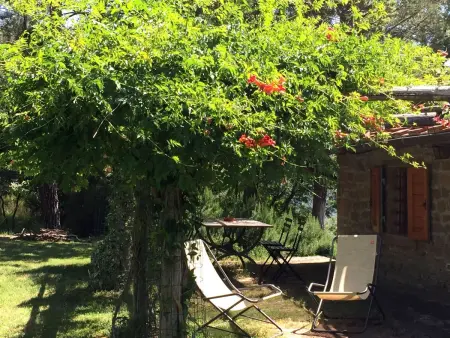 Anwesen  La Capanna  mit Blick auf das Wasser, Maison 4 personnes à Loro Ciuffenna - Photo 5
