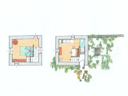 Anwesen mit Terrasse, Appartement 2 personnes à Loro Ciuffenna - Photo 8