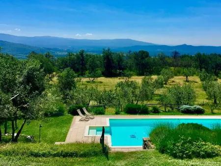 Villa mit Pool und zauberhafter Aussicht, Maison 8 personnes à Loro Ciuffenna - Photo 48