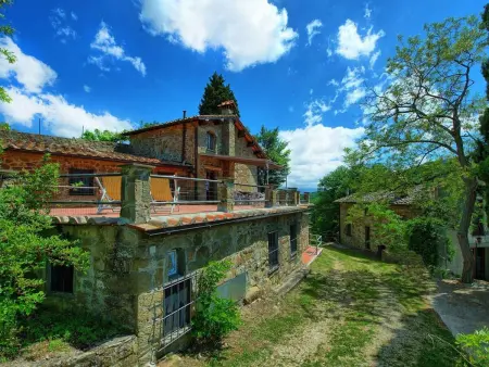 Villa Panzalla Kapelle, Appartement 4 personnes à Greve in Chianti - Photo 4