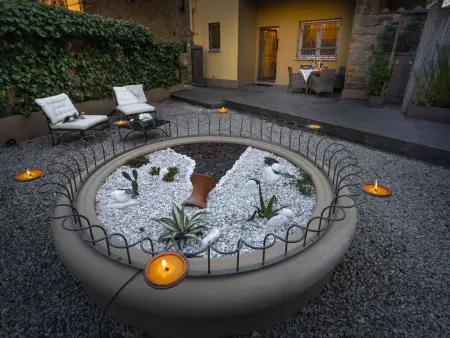 Garten' Ferienwohnung mit privatem Garten, Appartement 4 personnes à Florence - Photo 23