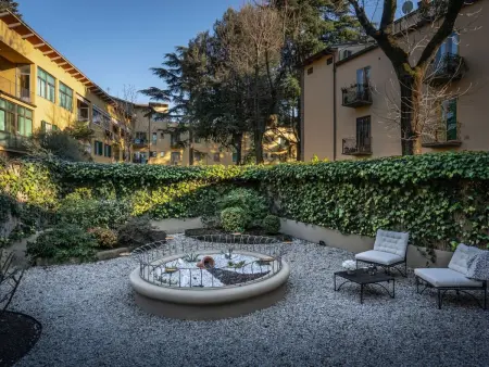 Garten' Ferienwohnung mit privatem Garten, Appartement 4 personnes à Florence - Photo 33
