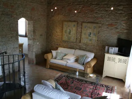 Vecchia stalla  mit Whirlpool, Appartement 4 personnes à Gaiole in Chianti - Photo 9