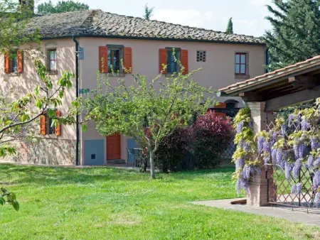 Rosa Canale' Wohnung mit Gemeinschaftspool, Appartement 6 personnes à Peccioli - Photo 21